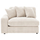 Blaine Corduroy Reversible Chaise Sofa Sectional (2 Colors)