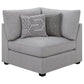 Cambria Modern Modular Fabric Sectional Sofa in Gray (Various Size Options)