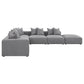 Jennifer Modern Modular Corner Sectional 154" (2 Colors)