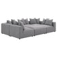 Jennifer Modern Modular Corner Sectional 154" (2 Colors)