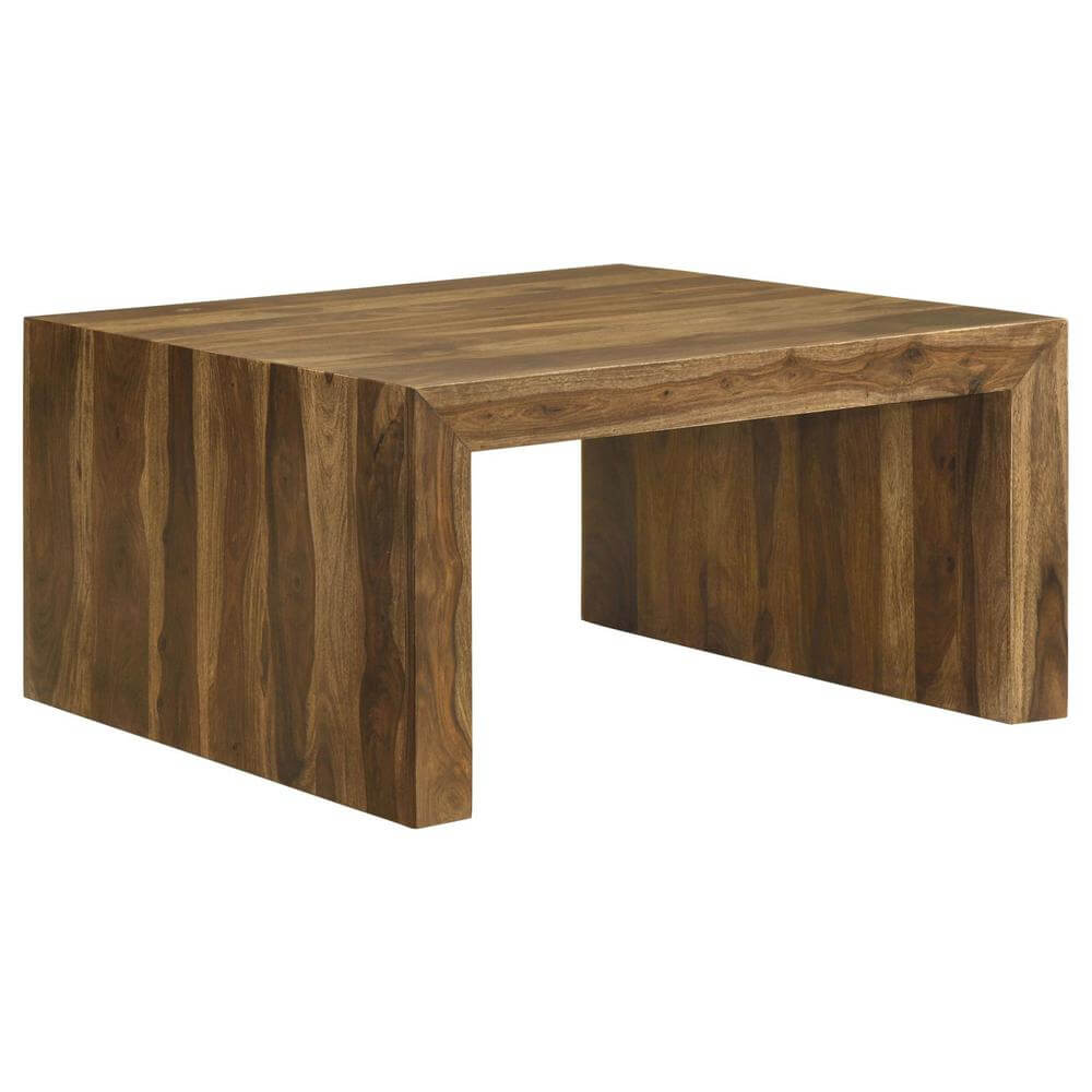 Odilia Square Solid Wood Coffee Table 34"