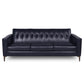 Liberty MCM Tufted Back Leather Sofa 86" (3 Colors)