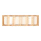 Rohe Solid Walnut Wood Slatted Bench 60" (2 Colors)