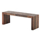 Industrial Solid Pine Wood Bench 51"