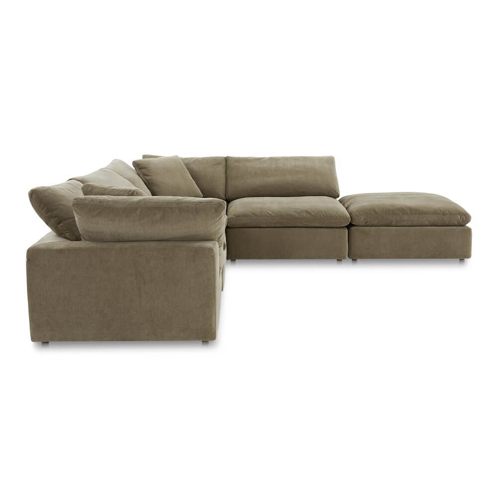 Terra Clay Modern Cloud Modular Sofa Sectional (4 Colors - Various Sizes)