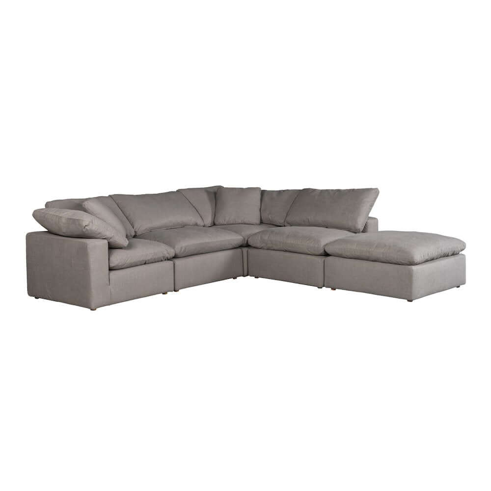 Terra Clay Modern Cloud Modular Sofa Sectional (4 Colors - Various Sizes)