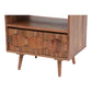 MCM Solid Sheesham Wood Nightstand 22"