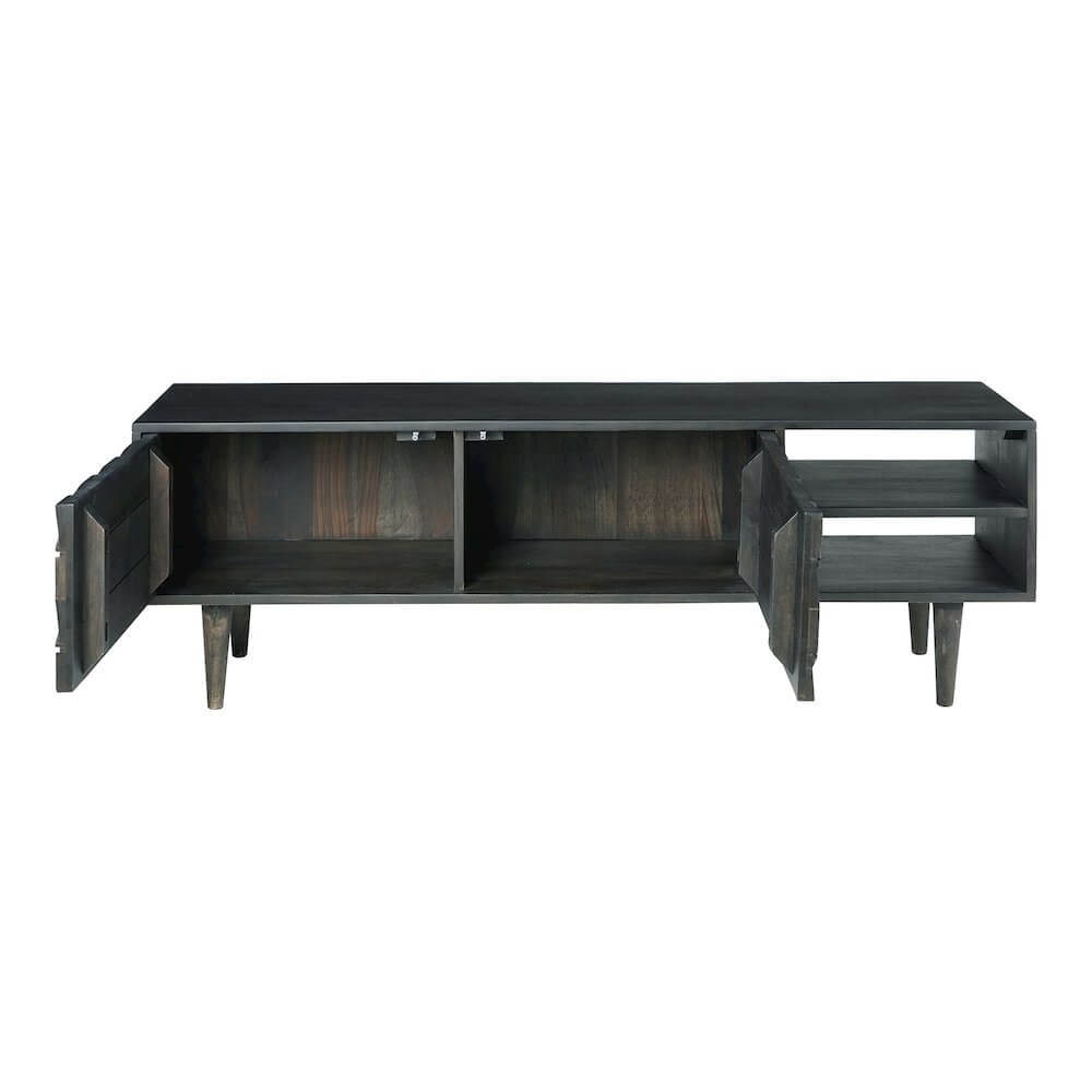 Pablo MCM Solid Wood Media Console & TV Stand 55" (2 Colors)