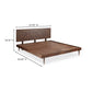 Pablo MCM Solid Wood Bed Platform (2 Colors - 2 Sizes)