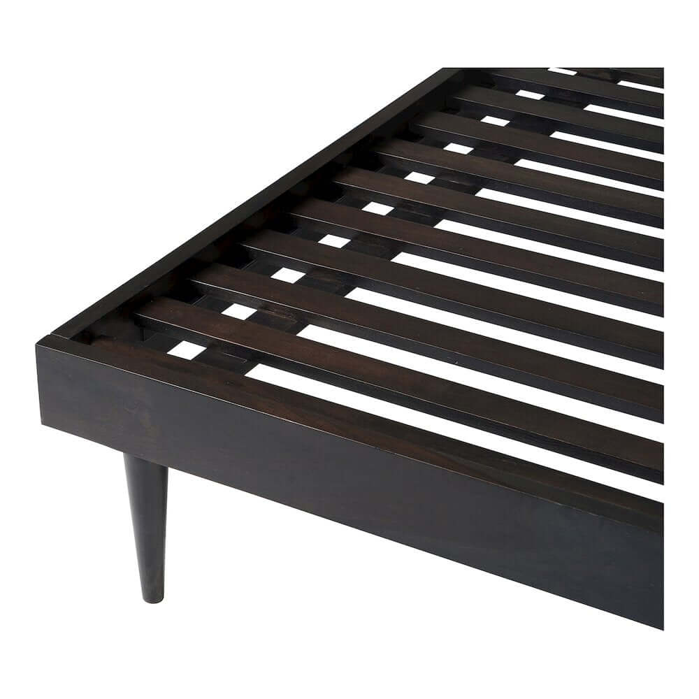 Pablo MCM Solid Wood Bed Platform (2 Colors - 2 Sizes)