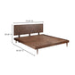 Pablo MCM Solid Wood Bed Platform (2 Colors - 2 Sizes)