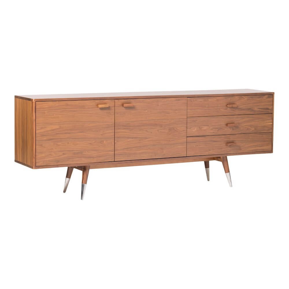 Sienna MCM Large Wood Sideboard, Media Console 83"