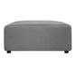 Lyric Channel Tufted Fabric Modular Sectional Sofa in Gray (Various Sizes - Customizable)