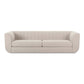 Rosy Deco Tufted Fabric Sofa 103" (3 Colors)