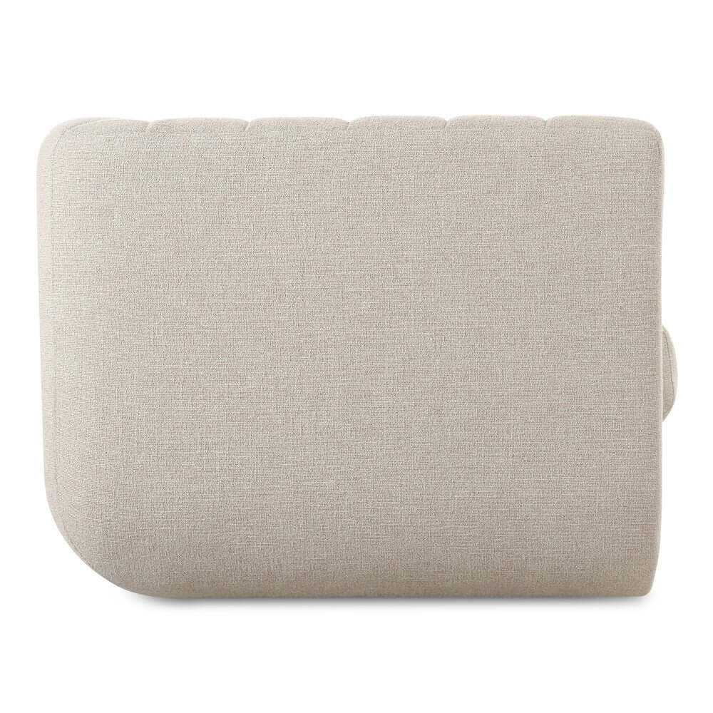 Rosy Deco Tufted Fabric Sofa 103" (3 Colors)