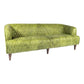 Magdelan MCM Top Grain Leather Sofa in Green 79"