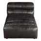 Ramsay Modular Sectional Sofa in Black Buffalo Leather 108"