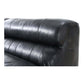 Ramsay Modular Sectional Sofa in Black Buffalo Leather 108"