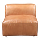 Luxe Modern Buffalo Leather Modular Sectional Sofa (Size Options)