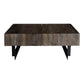 Tiburon Acacia Wood Storage Coffee Table 42"