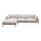 Jamara Modern Chaise Sofa Sectional 112" (2 Colors)