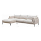 Jamara Modern Chaise Sofa Sectional 112" (2 Colors)