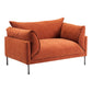 Jamara Large Lounge Chair 50" (Burnt Auburn)