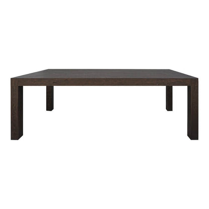 Evander Large Solid Wood Rectangular Dining Table 86"