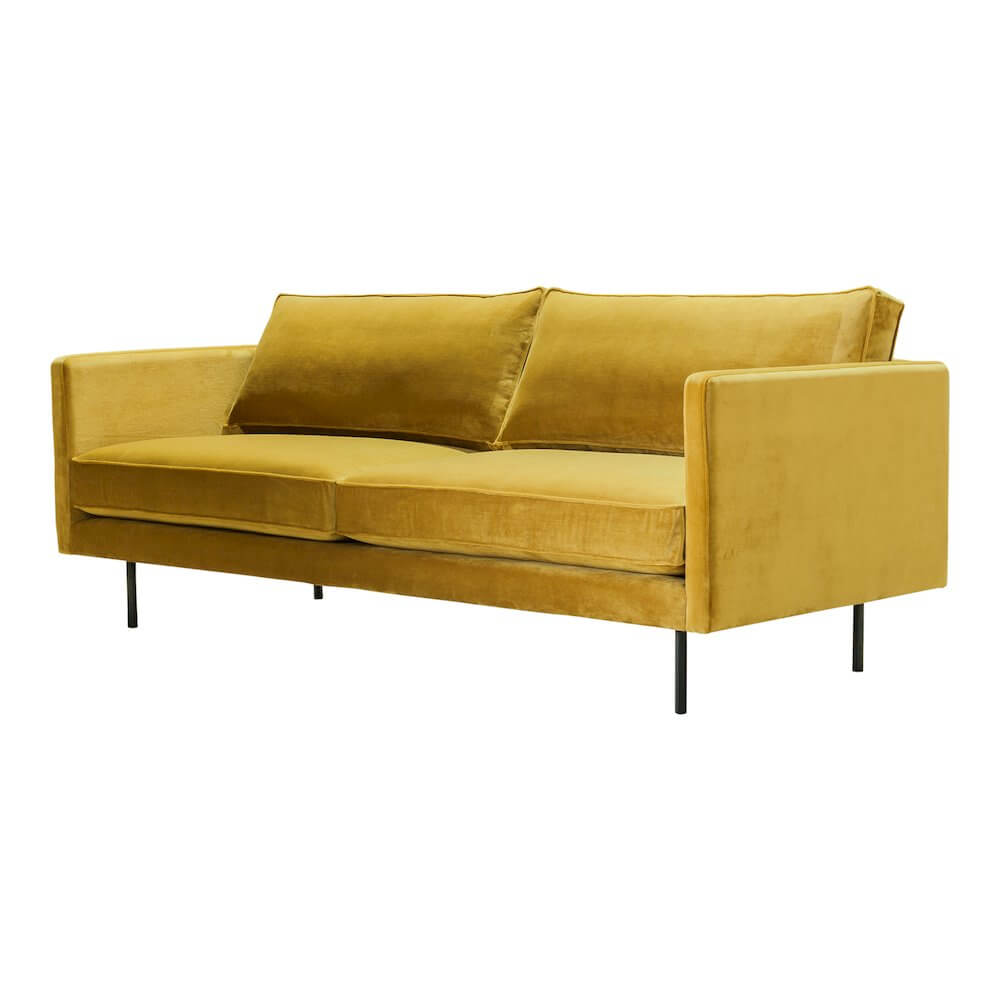 Raphael MCM Fabric Sofa 83" (2 Colors)