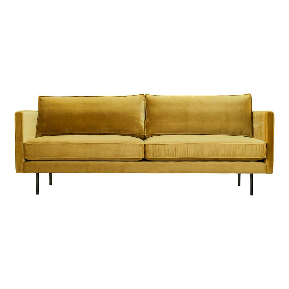 Raphael MCM Fabric Sofa 83" (2 Colors)