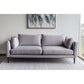 Raval MCM Fabric Upholstered Sofa 83"