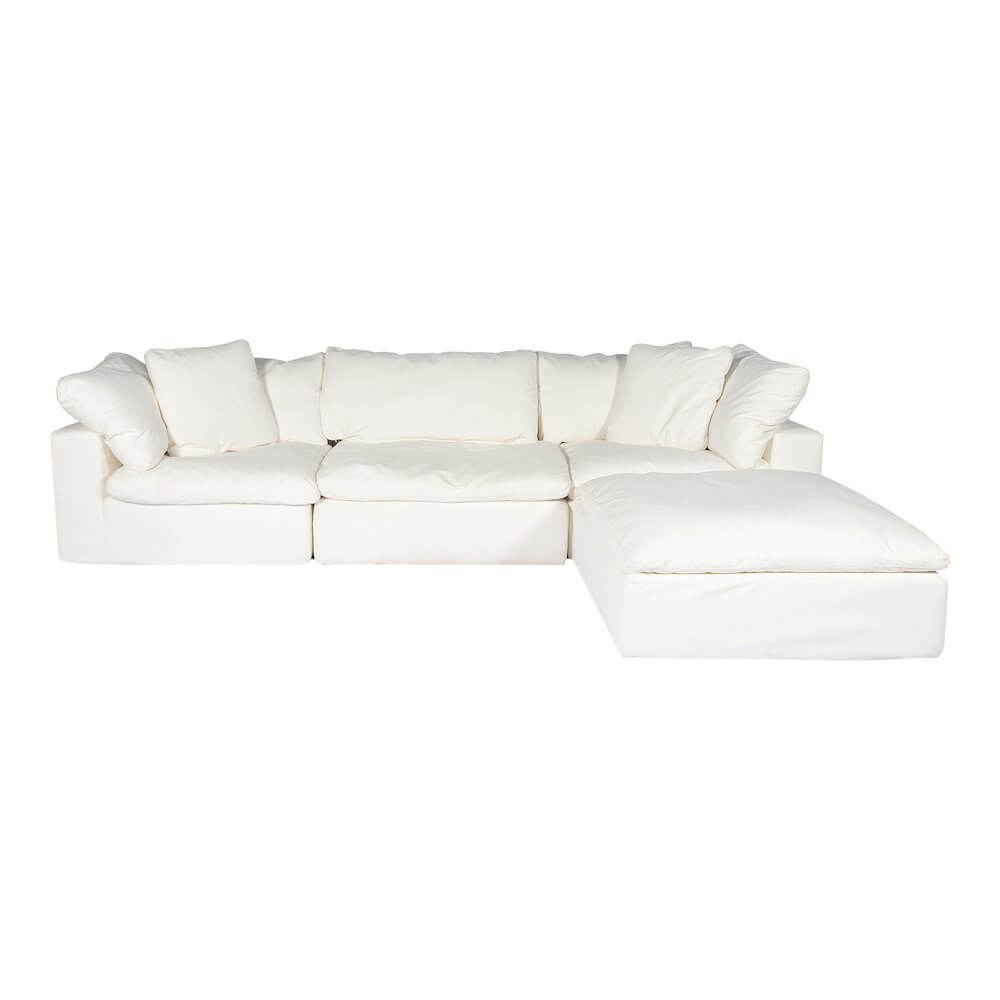 Terra Clay Modern Cloud Modular Sofa Sectional (4 Colors - Various Sizes)