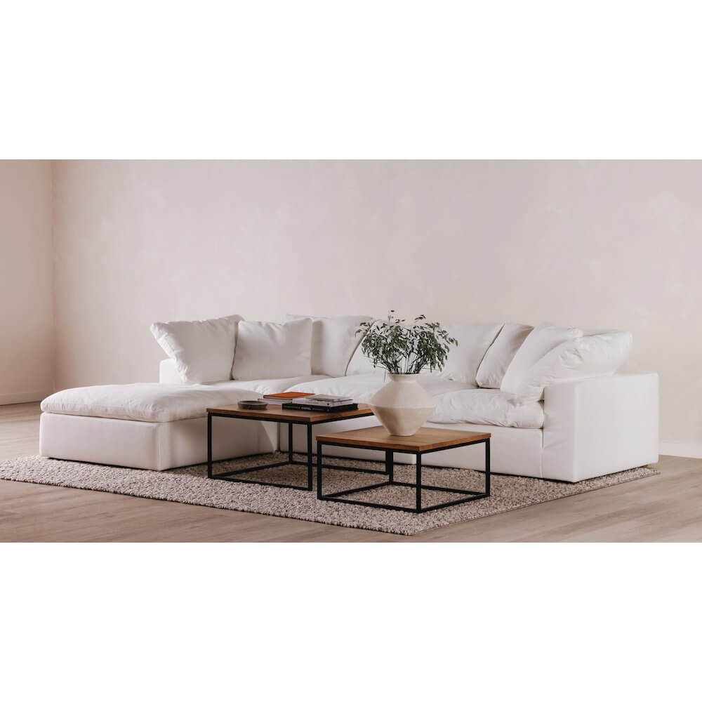 Terra Clay Modern Cloud Modular Sofa Sectional (4 Colors - Various Sizes)