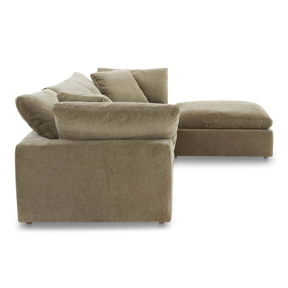 Terra Clay Modern Cloud Modular Sofa Sectional (4 Colors - Various Sizes)