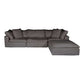 Terra Clay Modern Cloud Modular Sofa Sectional (4 Colors - Various Sizes)