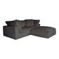 Terra Clay Modern Cloud Modular Sofa Sectional (4 Colors - Various Sizes)