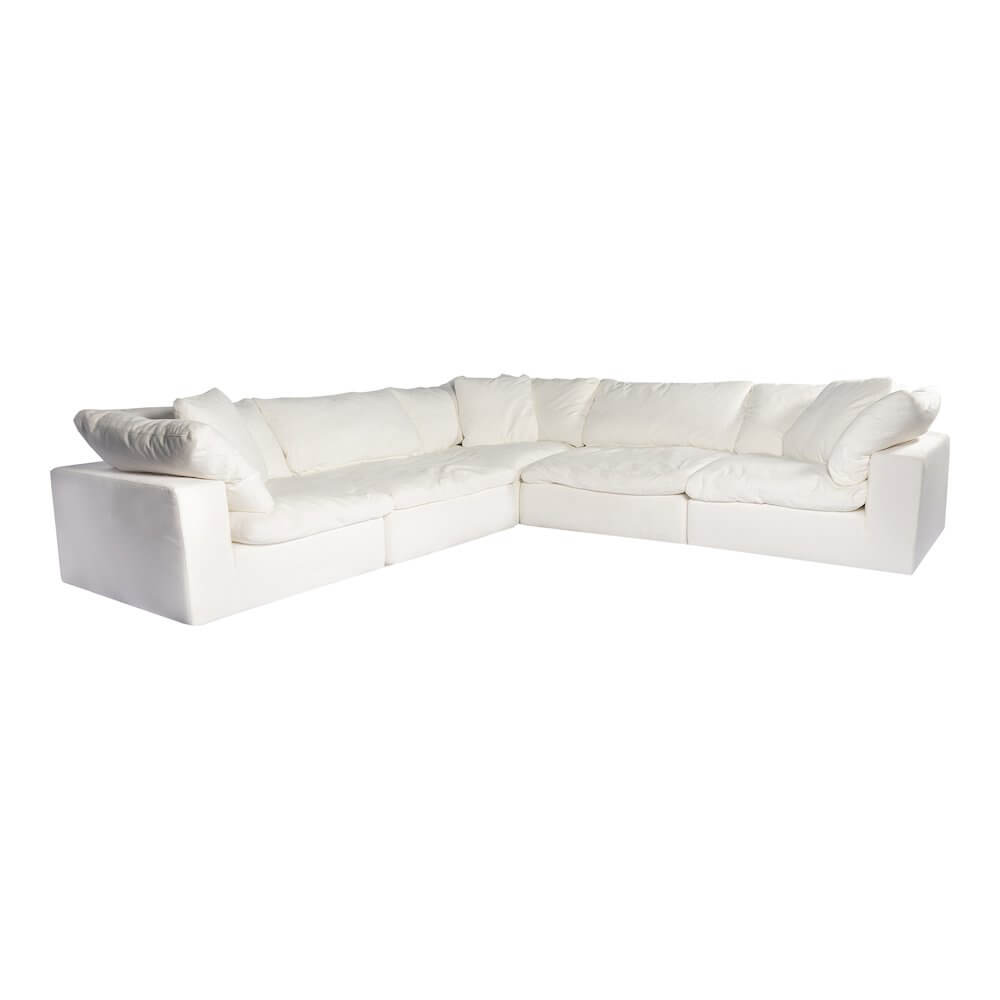 Terra Clay Modern Cloud Modular Sofa Sectional (4 Colors - Various Sizes)