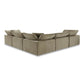 Terra Clay Modern Cloud Modular Sofa Sectional (4 Colors - Various Sizes)