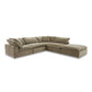 Terra Clay Modern Cloud Modular Sofa Sectional (4 Colors - Various Sizes)