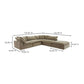 Terra Clay Modern Cloud Modular Sofa Sectional (4 Colors - Various Sizes)