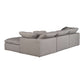 Terra Clay Modern Cloud Modular Sofa Sectional (4 Colors - Various Sizes)