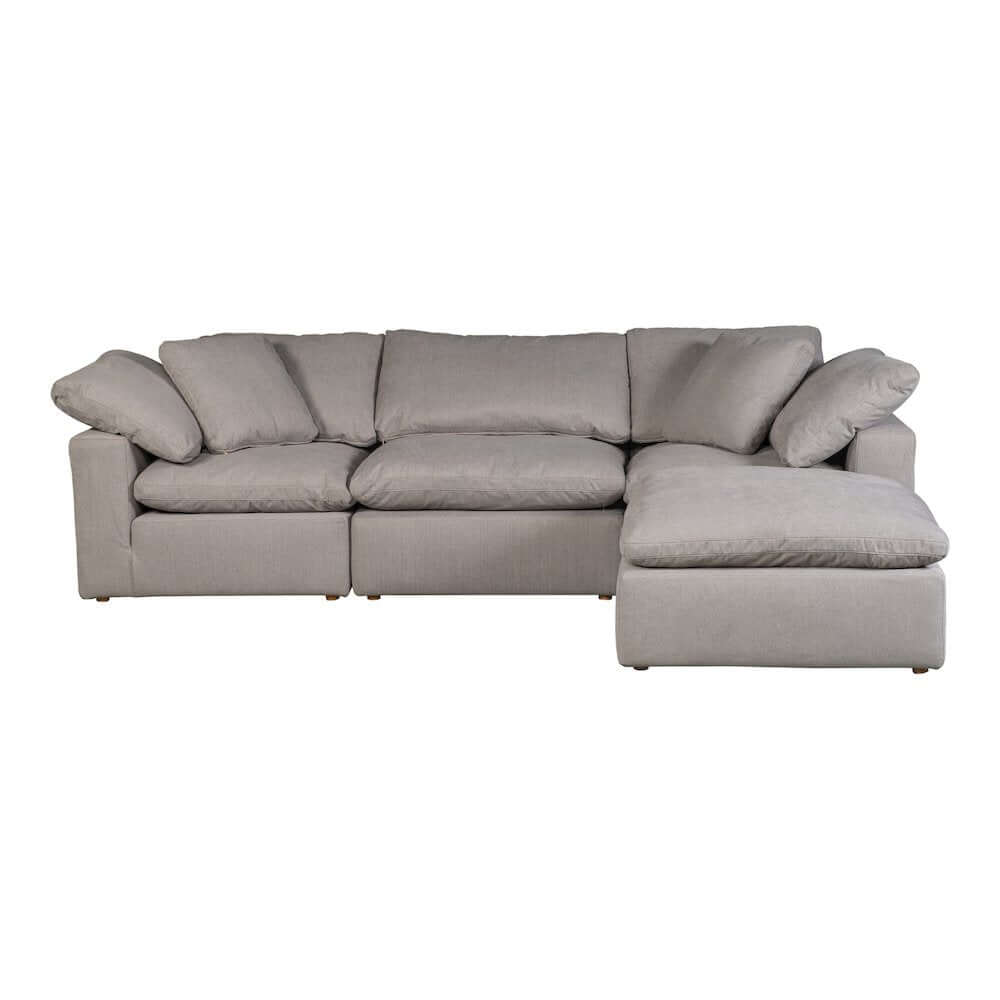 Terra Clay Modern Cloud Modular Sofa Sectional (4 Colors - Various Sizes)