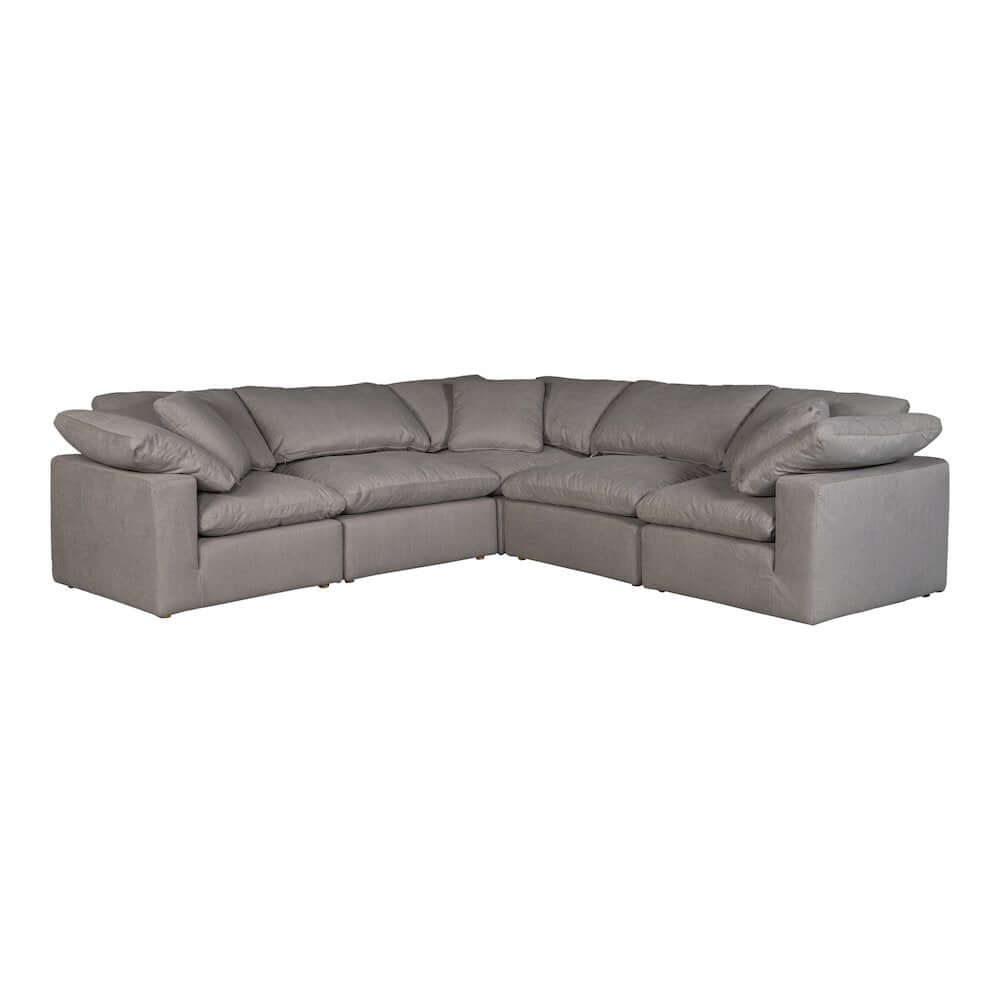 Terra Clay Modern Cloud Modular Sofa Sectional (4 Colors - Various Sizes)