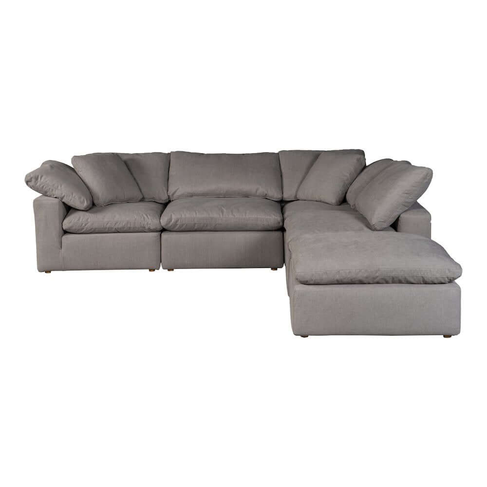 Terra Clay Modern Cloud Modular Sofa Sectional (4 Colors - Various Sizes)