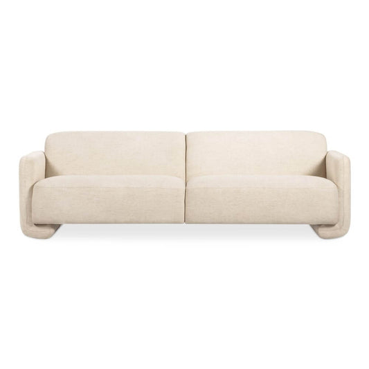 Fallon Modern Minimalist Fabric Sofa 98" (2 Colors)