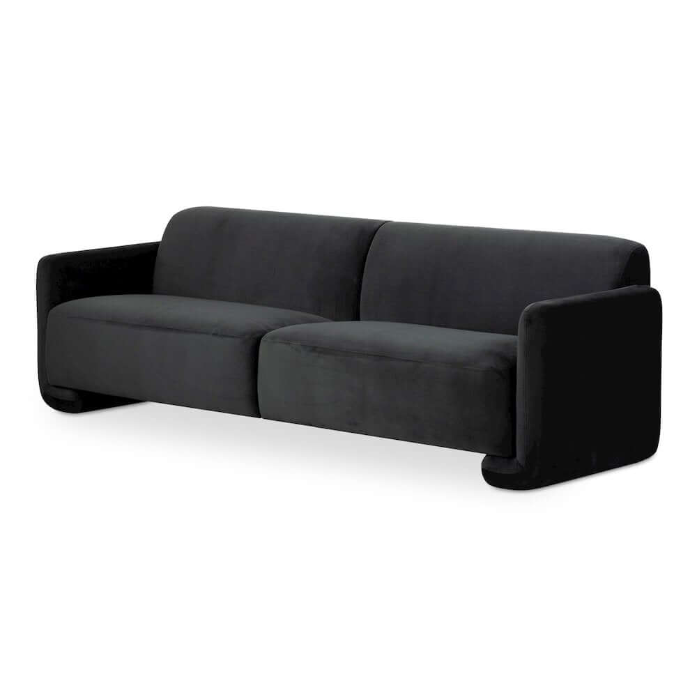 Fallon Modern Minimalist Fabric Sofa 98" (2 Colors)