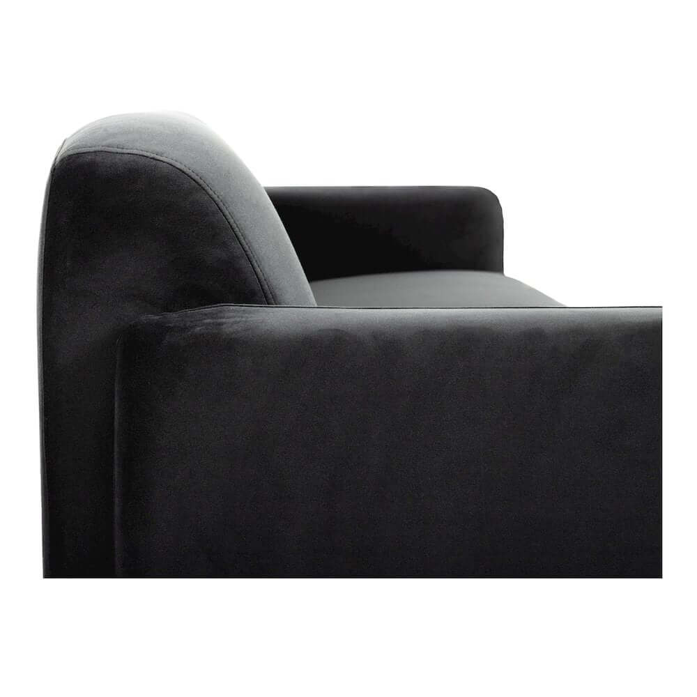 Fallon Modern Minimalist Fabric Sofa 98" (2 Colors)