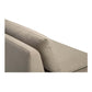 Estelle Modern Fabric Armless Sofa Loveseat 79" (2 Colors)