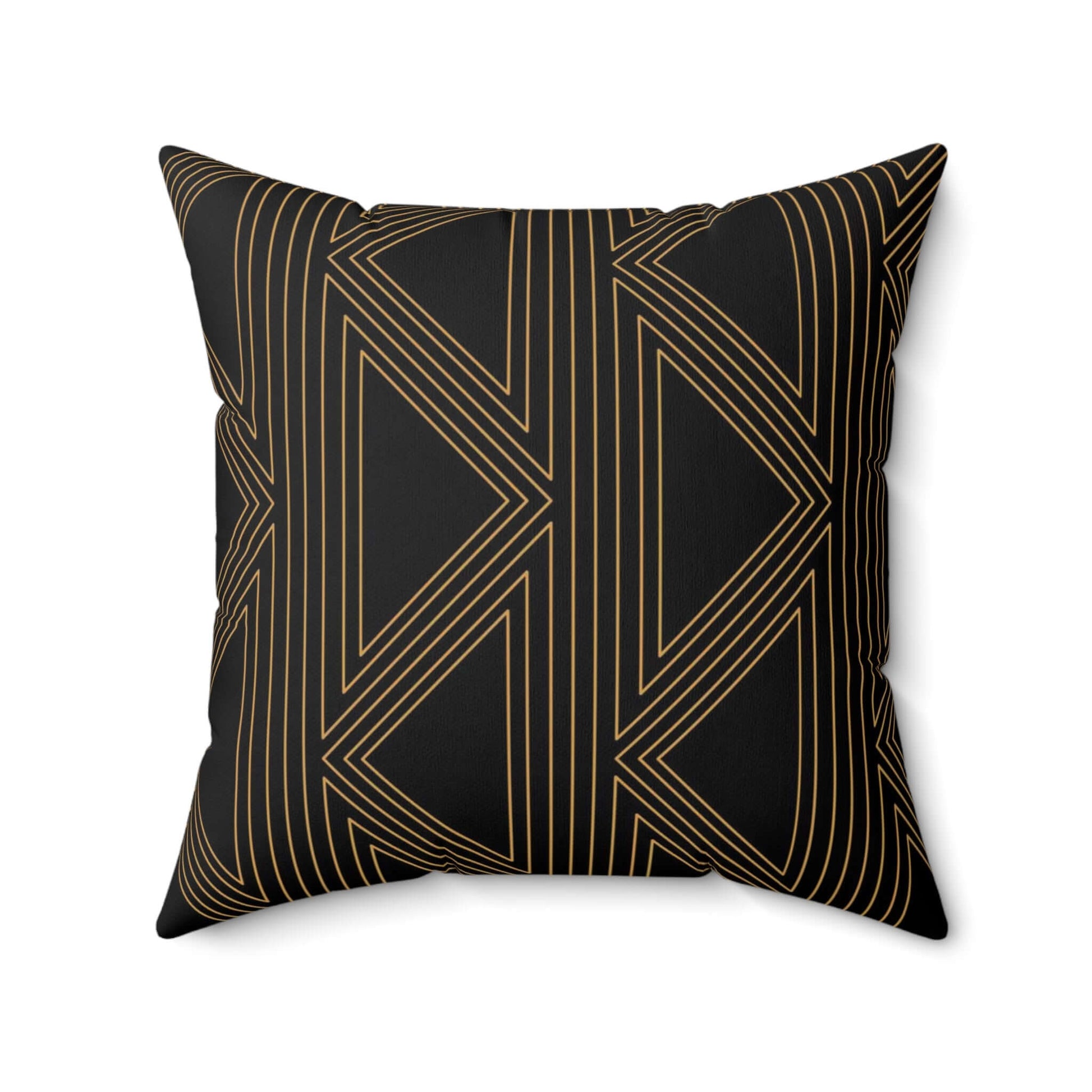 Spun Polyester Designer Square Accent Pillow - Revel Sofa 