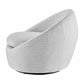 Adelmo Modern Fabric Swivel Accent Chair (4 Color Options)